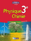 ESPACE - Physique chimie 3e&nbsp;- &Eacute;dition 2008