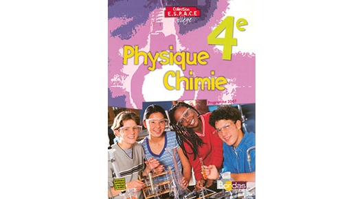Site enseignant physique chimie collection espace 4e, ressources